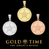 Personalized Soccer Number Pendant Custom Engraved Name Sterling Silver, Gold, or Rose Gold Sports Jewelry for Athletes & Fans