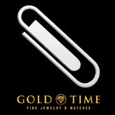 Engraved Sterling Silver Paperclip Bookmark - Personalized Money Clip