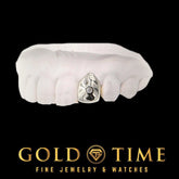 Solitaire Moissanite Single Cap Grill