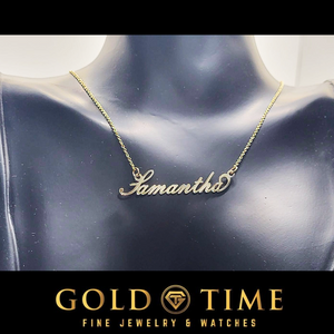 Gold Time Fine Jewelry and Watches logo lockup on a black background