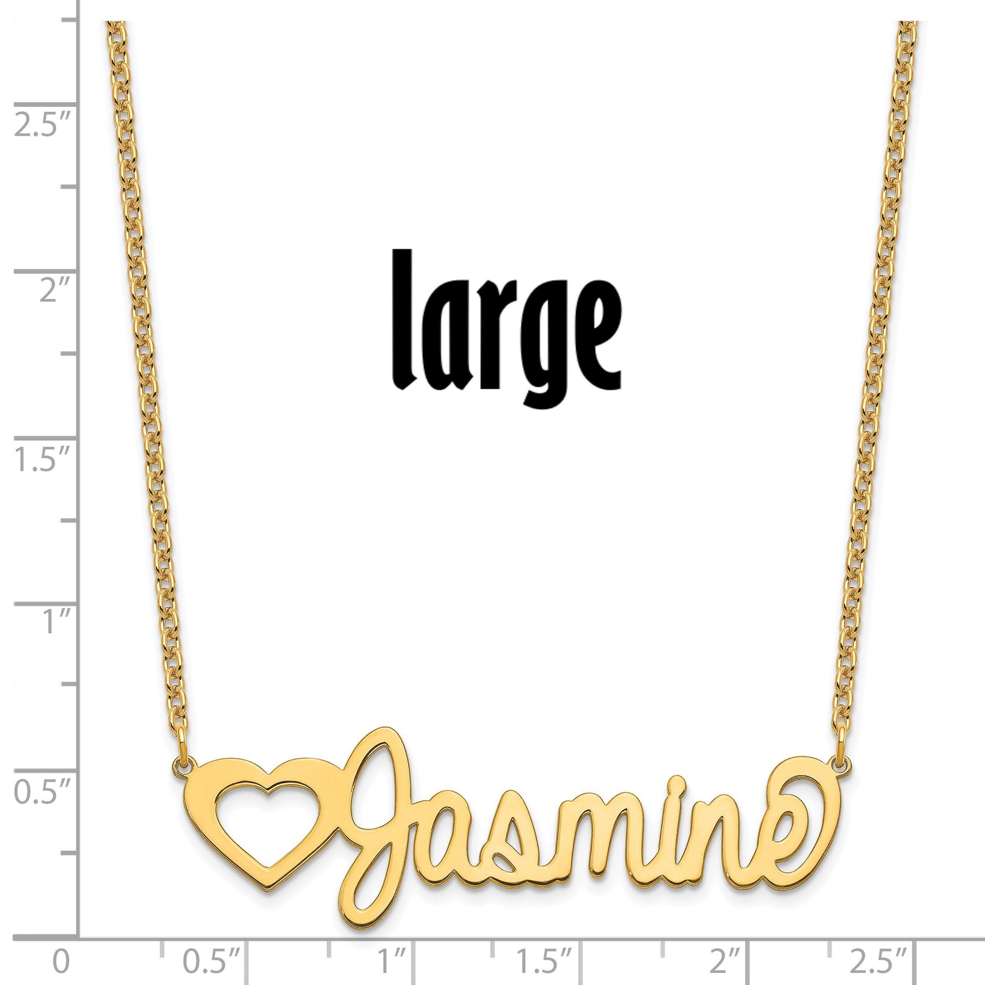 Customized Image and Name Necklace - Sterling Silver, 10K, 14K Gold - Sports, Love, Romance, Faith, Music, Animals, Teddy, Butterfly, Shapes