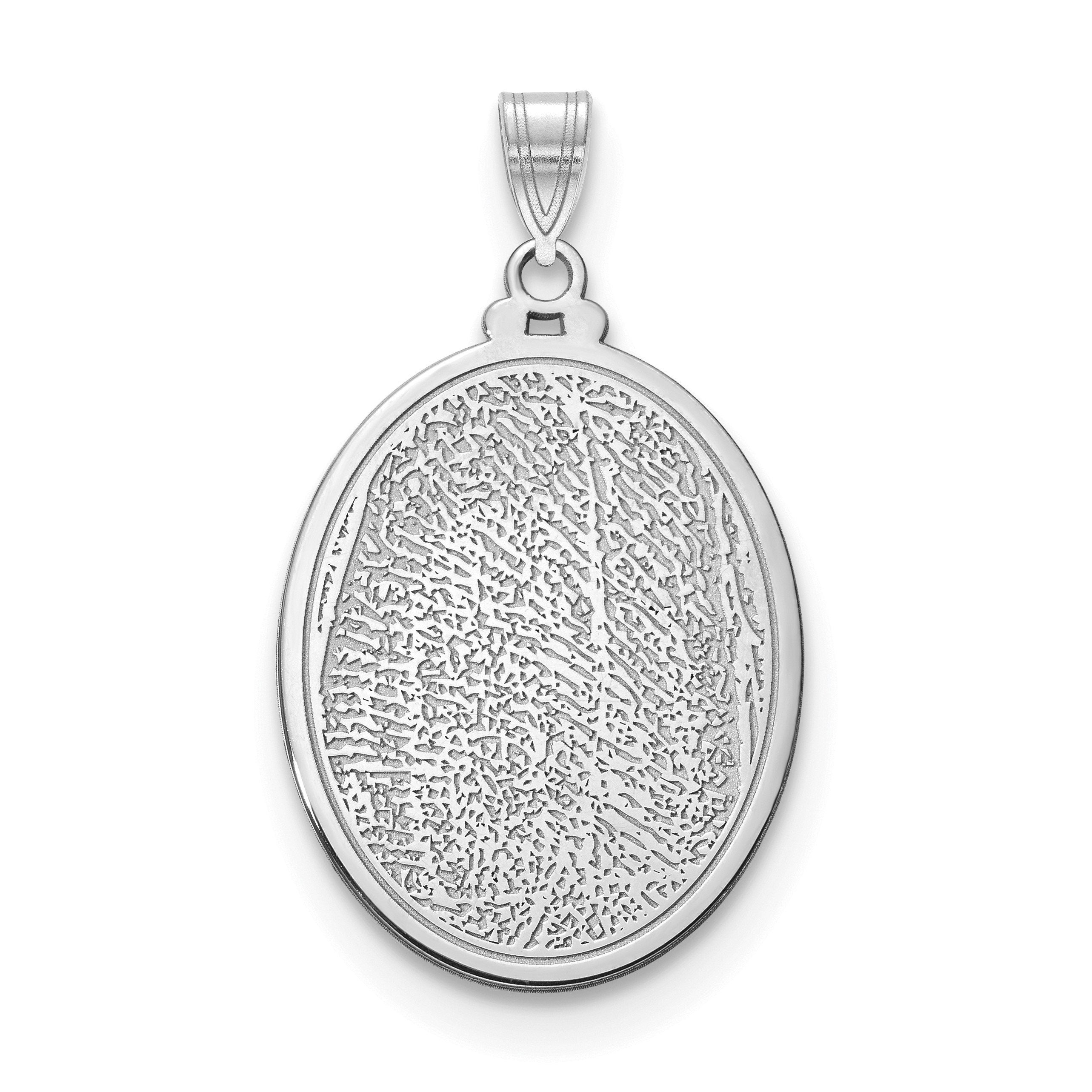 Custom Fingerprint Pendant  Personalized Thumbprint Necklace in Silver or Gold  10K, 14K, or Plated  Engravable Back  Made to Order