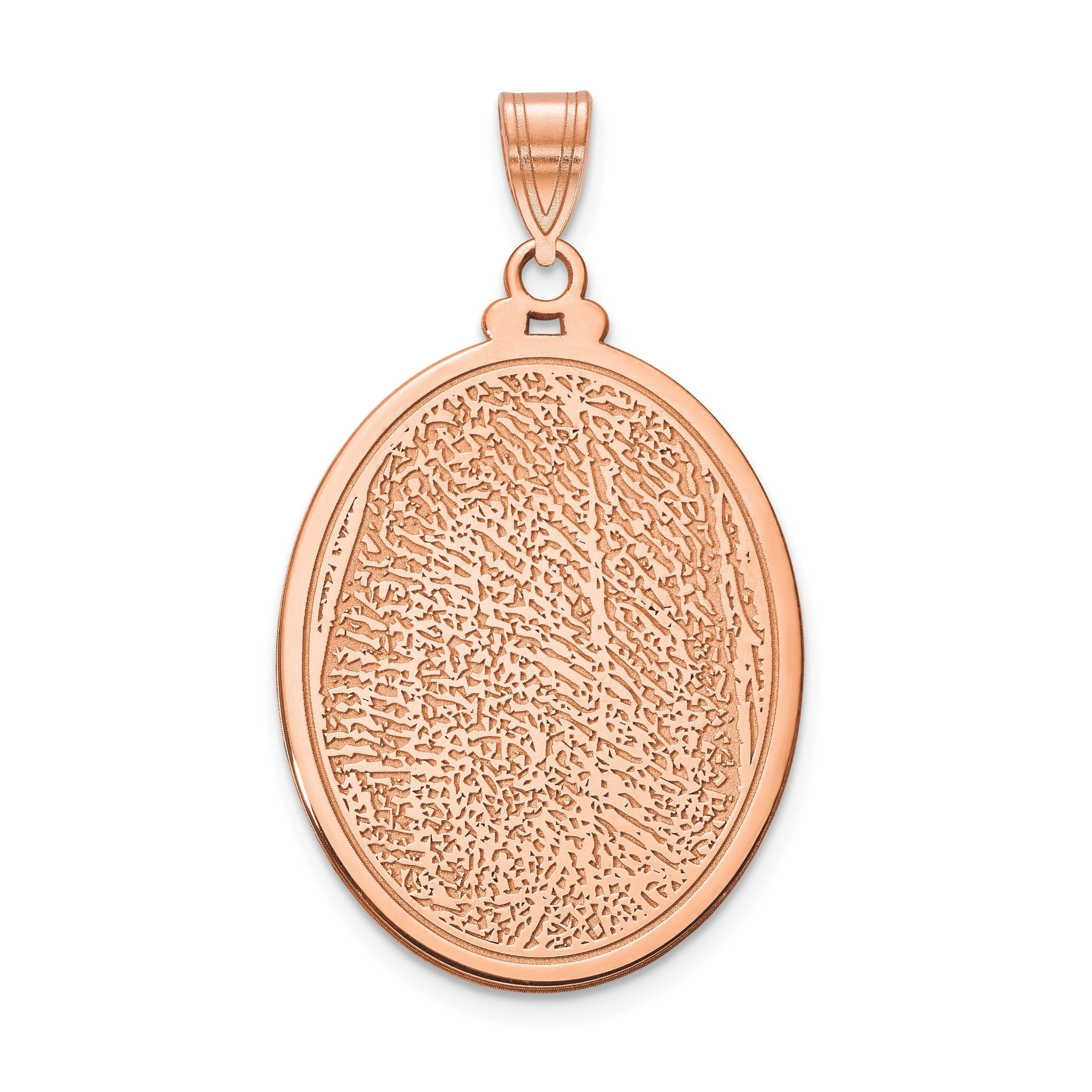 Custom Fingerprint Pendant  Personalized Thumbprint Necklace in Silver or Gold  10K, 14K, or Plated  Engravable Back  Made to Order