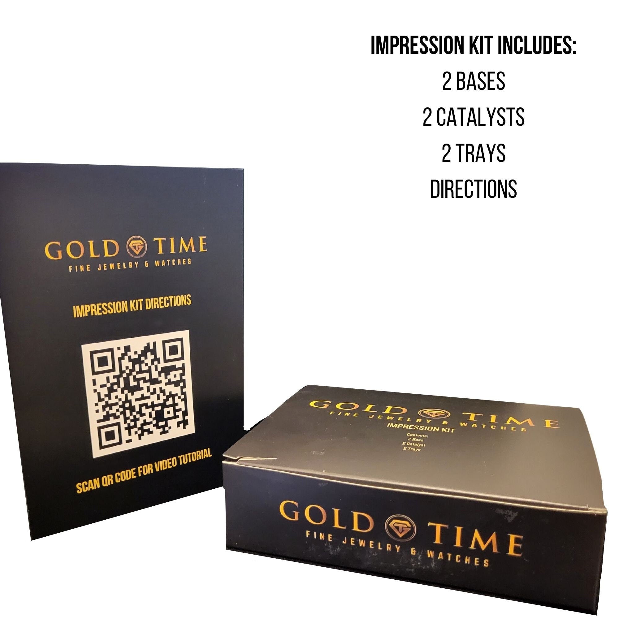 DIY Grillz Impression Kit: Dental Molds with Putty & Trays