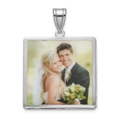 Sterling Silver Custom Photo Pendant