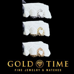 Custom Double Cap Grillz with Heart Cutout & Trillion Diamond Cuts  Incisor and Canine Tip  10K 14K Gold or Silver  Handmade Set