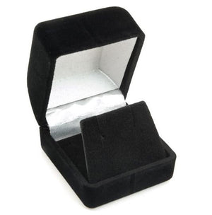 Heart stud earrings size reference
