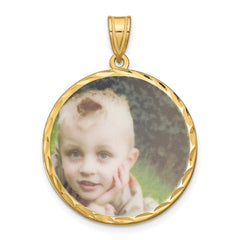 Custom Photo Memory Pendant Necklace - Personalized Picture Charm in Sterling Silver or Gold - Pet Memorial, Gift for Her, Made to Order