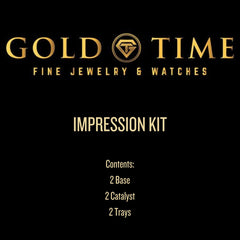 DIY Grillz Impression Kit: Dental Molds with Putty & Trays