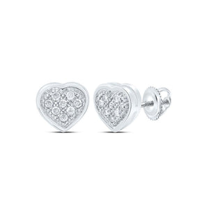Diamond heart pendant size reference