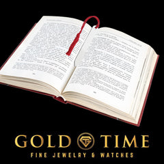 Custom Sterling Silver Bookmark with Red Tassel  Engraved Gift for Book Lovers, Teachers, Grads, or Bibliophiles