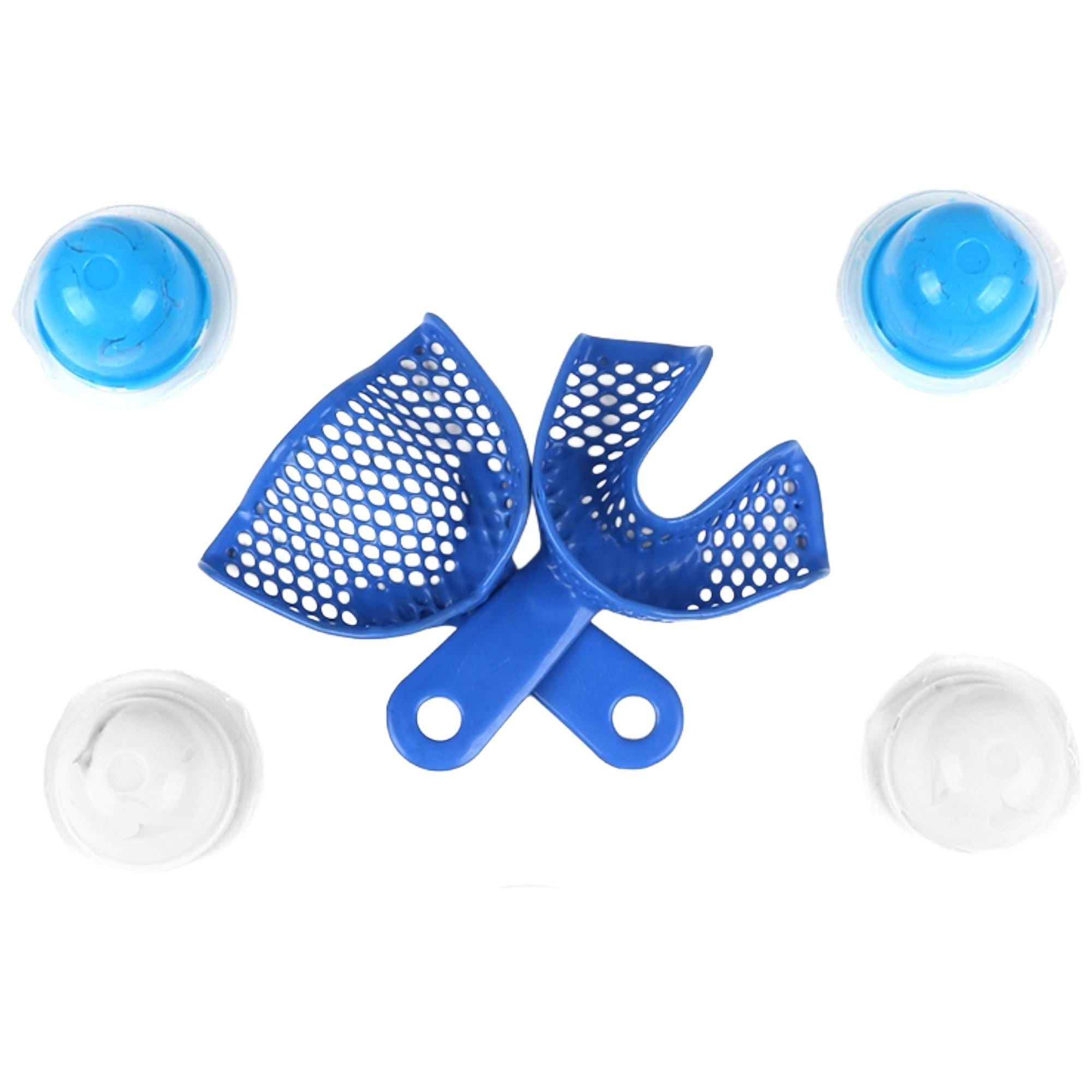 DIY Grillz Impression Kit: Dental Molds with Putty & Trays