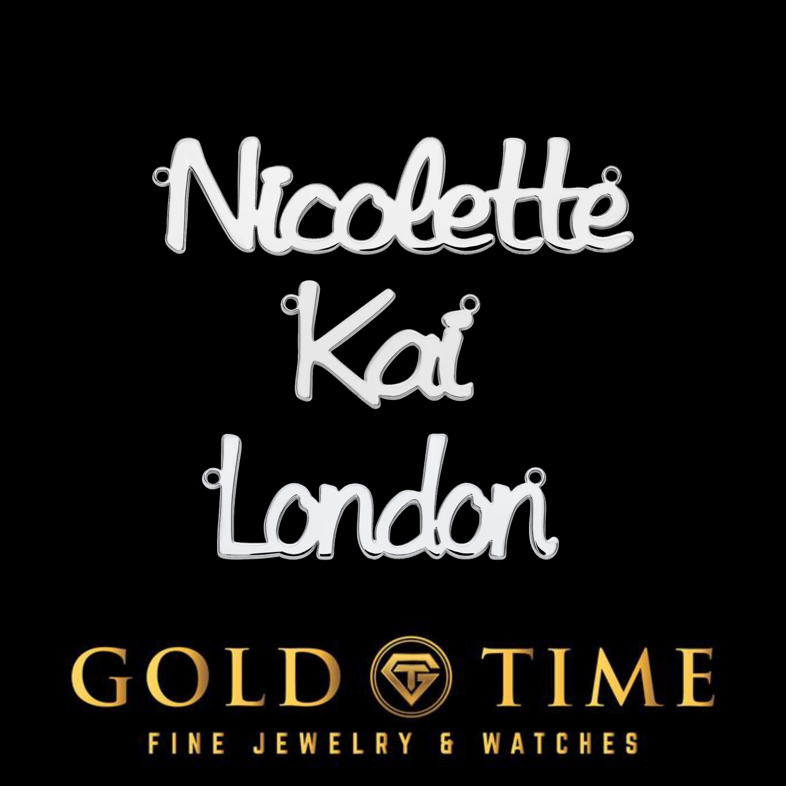 Daisy Dash Personalized Name Necklace