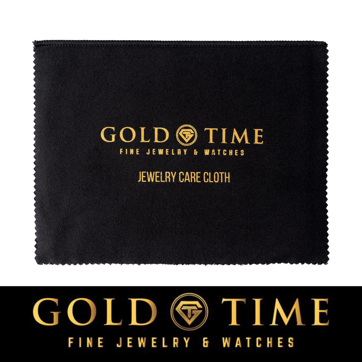 Gold Time Jewelry Cleaning and Polishing Cloth