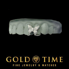 Custom Butterfly Gap Tooth Cap Grillz