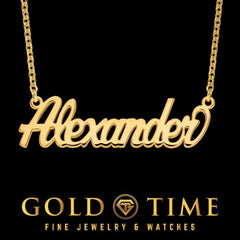 Custom Personalized Name Necklace in 10K or 14K Gold or Silver